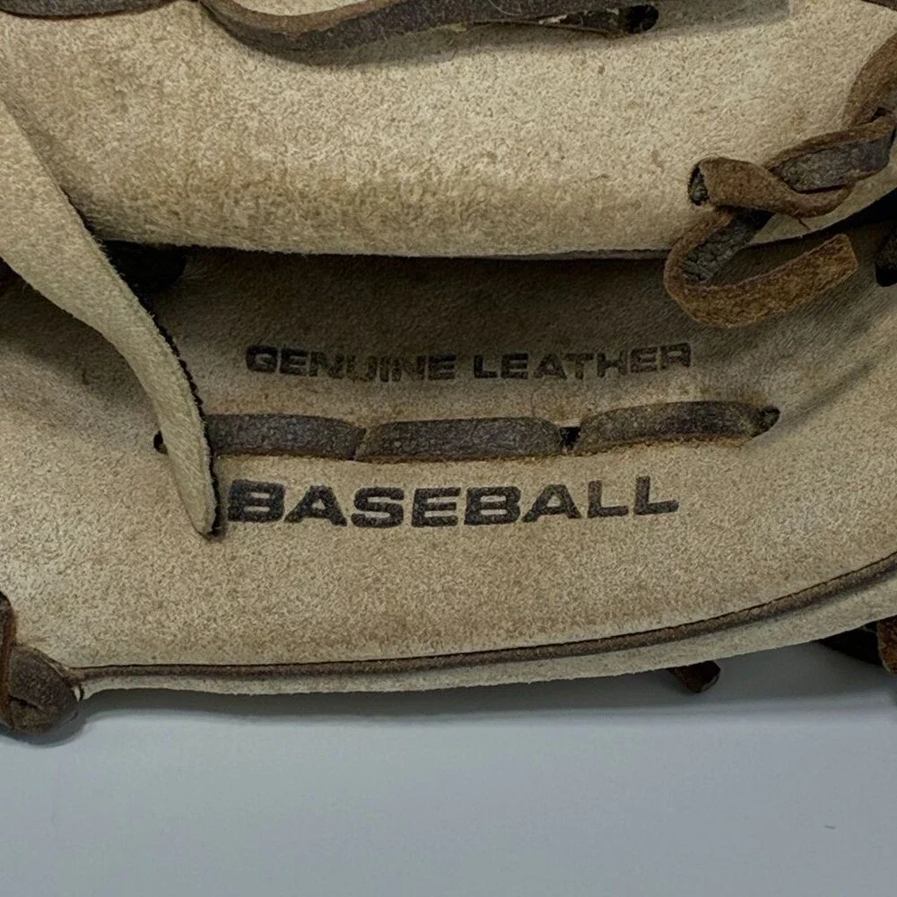 Wilson A450 Youth Baseball Glove Genuine Leather Tan/Brown Mitt MLB Patch